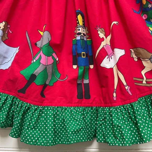ELEANOR ROSE EUC Christmas Nutcracker Dress - Picture 2 of 4